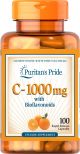 Puritan's Pride C 1000 mg with Citrus Bioflavonoids 100 Kapseln 1410