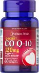 Puritan's Pride Coenzym Q10 120 mg 60 Softgels 1851