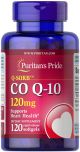 Puritan's Pride Co Q 10 120 mg 120 softgels 1852