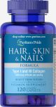 Puritan's Pride Skin Hair and Nails Formula 120 Tabletten 7582
