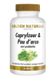 Golden Naturals Caprylsäure & Pau d'arco mit Probiotika 60 Kapseln