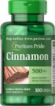 Puritan's Pride Cinnamon 500 mg 100 Kapseln 14020