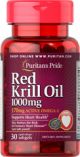Puritan's Pride Krill Oil 1000 mg 30 Softgels 29546