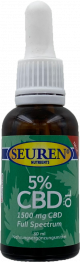 Seuren Nutrients CBD Olie (5%) Full spectrum | Hennepolie 30 ml