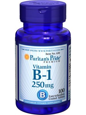 Puritan's Pride vitamin B1 250 mg 100 Tabletten 630