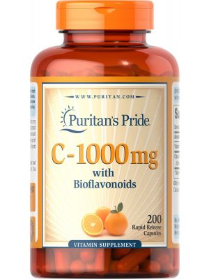 Puritan's Pride C 1000 mg with Citrus Bioflavonoids 200 Kapseln 1413