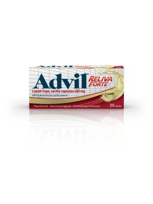 Advil 400 mg Spalt Mobil Liquid 20 Liquid-Caps