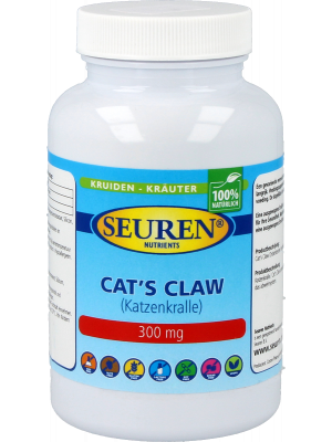 Seuren Nutrients Cat's claw / Katzenkralle 50 mg Extrakt 100 Kapseln