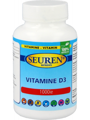 Seuren Nutrients Vitamin D3 1000 iu 400 Tabletten