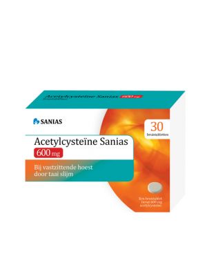 Sanias ACC 600 mg Acetylcysteine 30 Bausetaletten (ACC Akut)