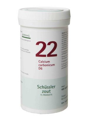 Schüssler salze Pflüger nr 22 Calcium carbonicum D6 400 Tablet glutenfrei