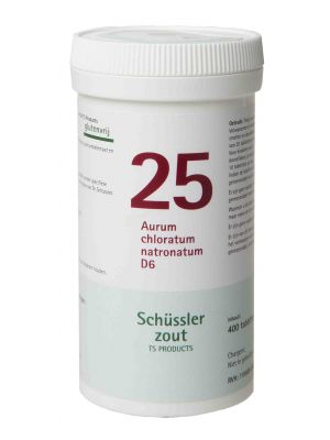 Schüssler salze Pflüger nr 25 Aurum chloratum natronatum D6 400 Tablet glutenfrei