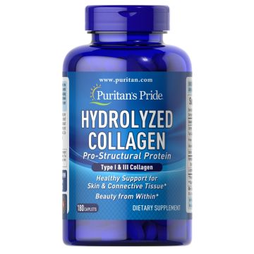 Puritan's Pride Hydrolyzed Collageen 1000 mg 180 Kapseln