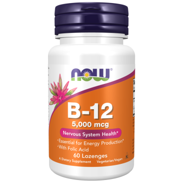 NOW Vitamin B-12 5000mcg 60 Tabletten