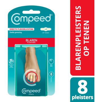 Compeed Blasen Pflaster auf den Zehen 8 Stück