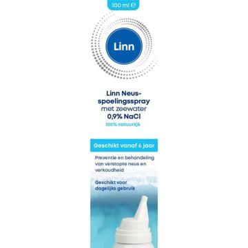 Linn Nasenspülspray mit Meerwasser 100 ml