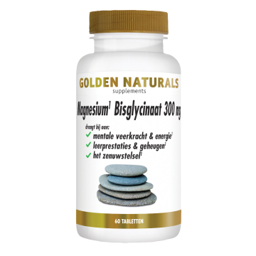 Golden Naturals Magnesiumbisglycinat 300 mg 60 Tabletten