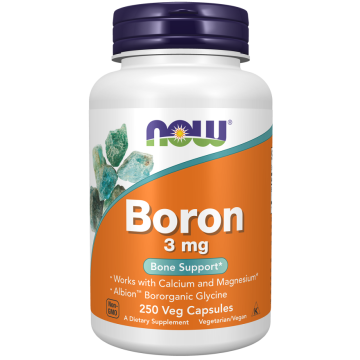 NOW Bor 3 mg 250 Kapseln