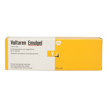 Novartis Voltaren gel 1,16% 100 gr gelb