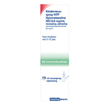 Healthypharm Kinder-Nasenspray Xylometazolin HCI 0,5 mg/ml 10 ml