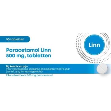 Linn Paracetamol 500 mg 50 Tabletten