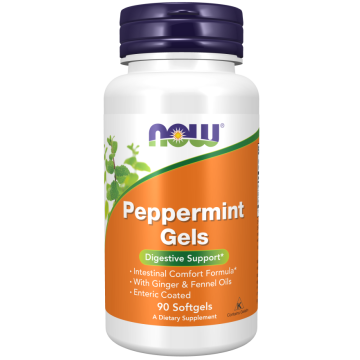 NOW Pfefferminz Gels 90 softgels