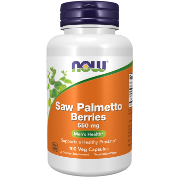 NOW Saw Palmetto Berries 550 mg 250 Kapseln