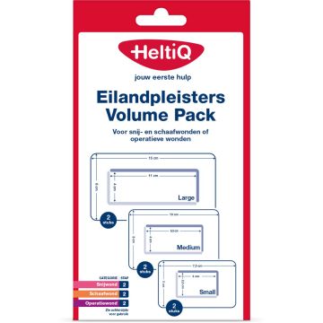 HeltiQ Inselpflaster Volume Pack