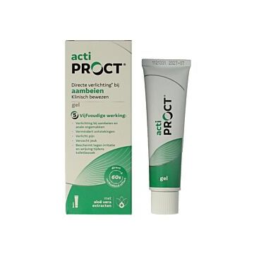 Actiproct Gel bei Hämorrhoiden und Juckreiz Tube 30 g