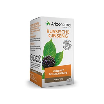 Arkopharma Arkocaps Russischer Ginseng 45 Kapseln