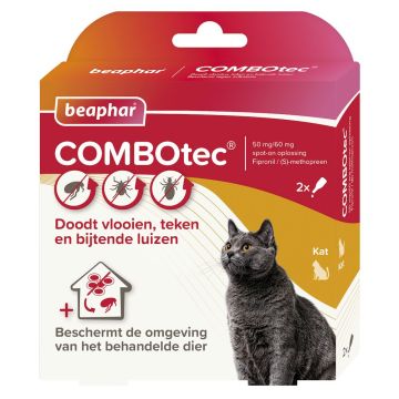 Beaphar Combotec für Katzen und Frettchen> 1 kg 2 Pipetten