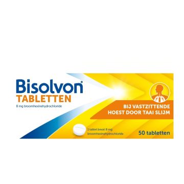 Bisolvon Husten-Tabletten 8 mg, 50 Stück Bisolvon Husten-Tabletten 8 mg, 50 Stück