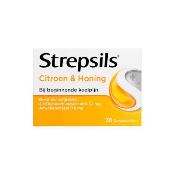 Strepsils Lemon & Honig 36 Lutschtabletten