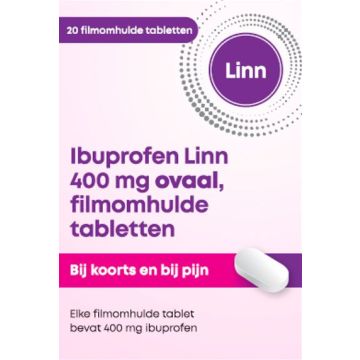 Linn Ibuprofen Oval 400 mg 20 Filmtabletten