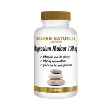 Golden Naturals Magnesium Malat 150 mg 90 Tabletten