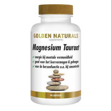 Golden Naturals Magnesiumtaurat 90 Kapseln