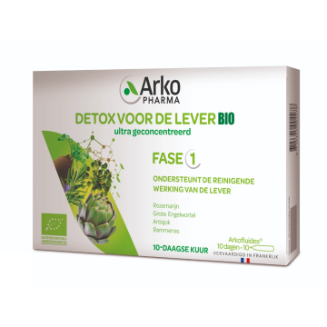 Arkopharma DETOX für die Leber 10 Trinkampullen
