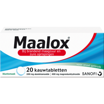 Maalox 40 Kautabletten - Minzgeschmack