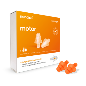 Nonoise - Motor - Ohrstöpsel - Orange