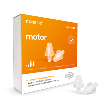 Nonoise - Motor - Ohrstöpsel - Transparent