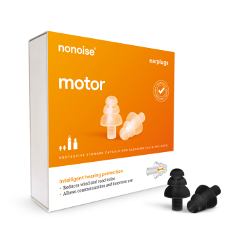 Nonoise - Motor - Ohrstöpsel - Schwarz