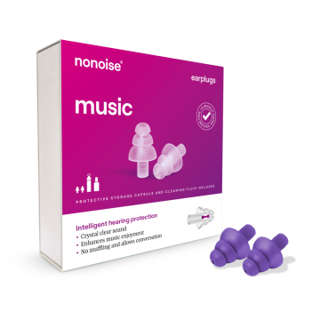 Nonoise - Musik - Festival - Ohrstöpsel - lila
