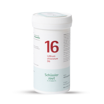 Schüssler salze Pflüger nr 16 Lithium chloratum D6 400 Tablet glutenfrei