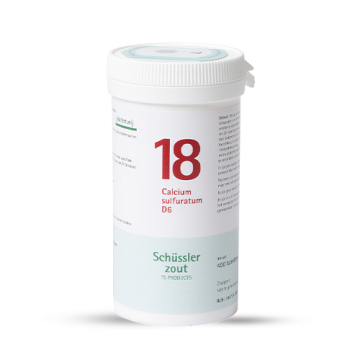 Schüssler salze Pflüger nr 18 Calcium Sulfuratum D6 400 Tablet glutenfrei