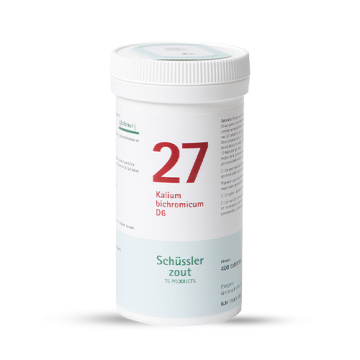 Schüssler salze Pflüger nr 27 Kalium Bichromicum D6 400 Tabl glutenfrei
