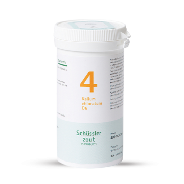 Schüssler salze Pflüger nr 4 Kalium Chloratum D6 400 Tablet glutenfrei