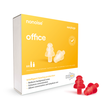 Nonoise - Office - Ohrstöpsel - rot