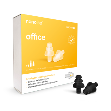 Nonoise - Office - Ohrstöpsel - schwarz