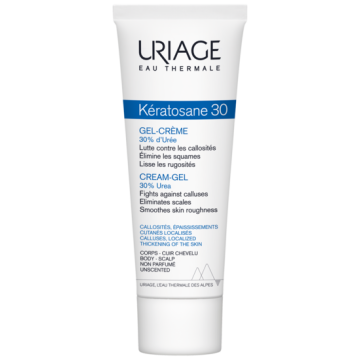 Uriage Kératosane 30% Gel-Creme gegen hornhaut, raue haut und hautverdickungen 40ml