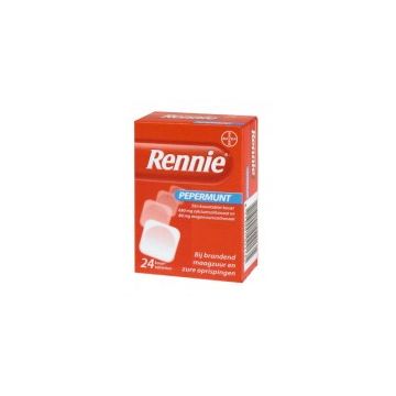 Rennie Magen Pfefferminze 24 Kautabletten